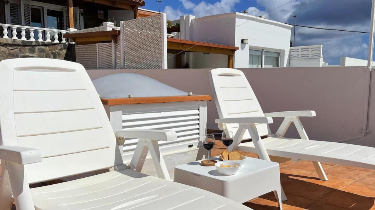 Villa Harmony Beach House - 2Br Sea Views Terrace Telde Exterior foto